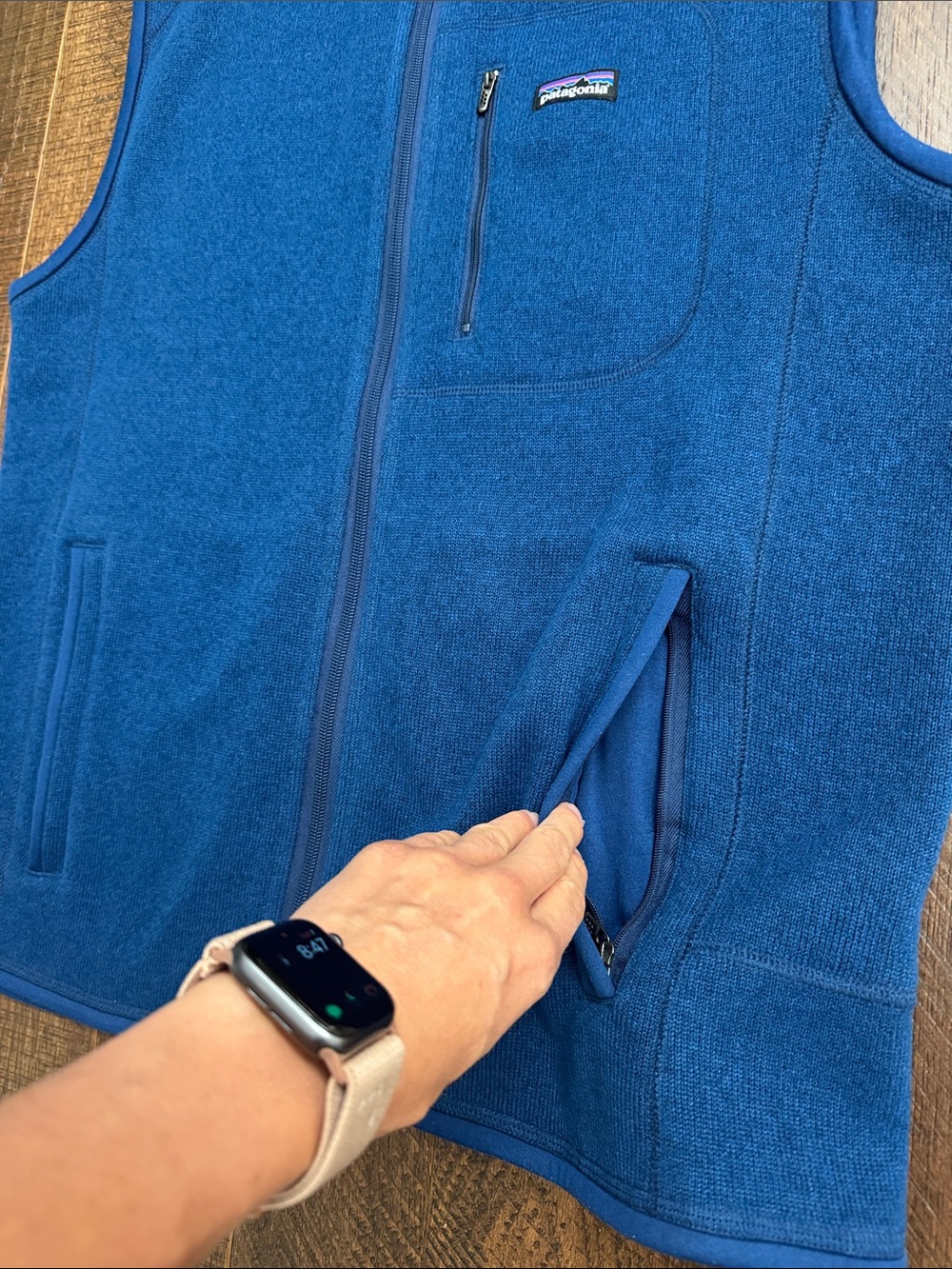 Patagonia Better Sweater Fleece Vest Men’s Navy - Picture 6 of 7